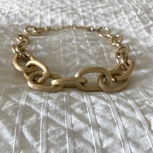 Gold chain link necklace - Originally $15